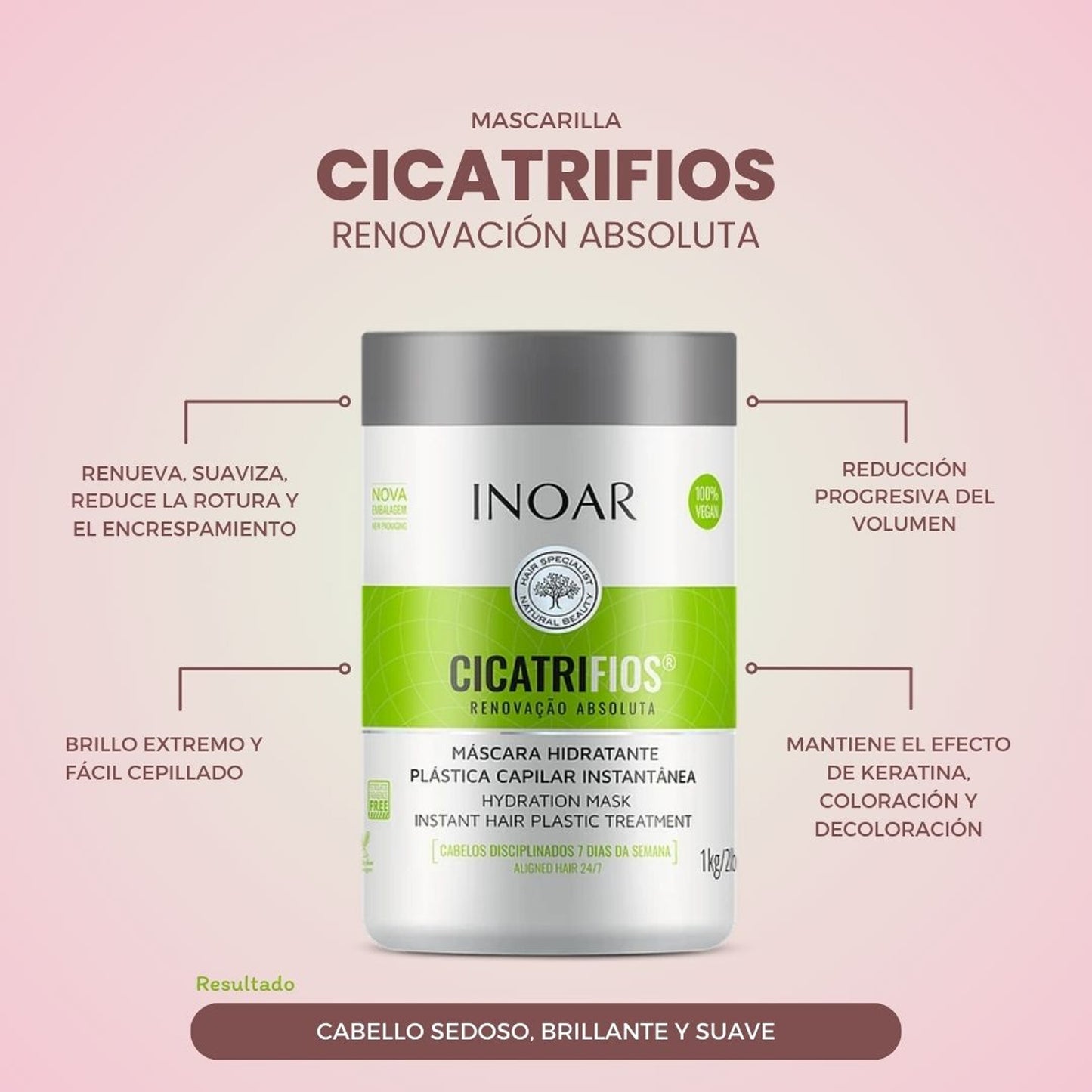 CABELLO SEDOSO Y BRILLANTE
