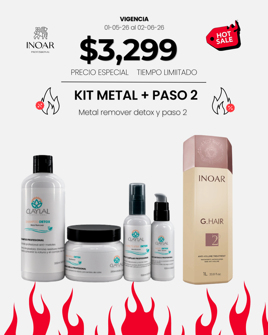Paso 2 + Metal Remover Detox