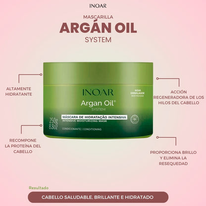 MASCARILLA ARGAN OIL SYSTEM